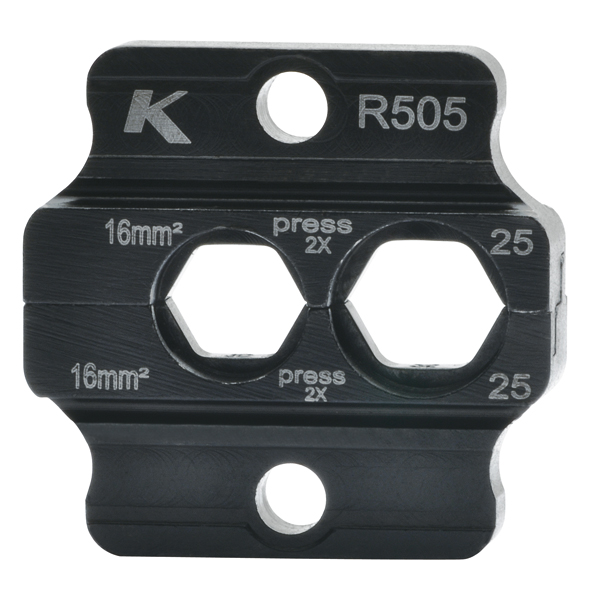 Presseinsatz R50er-Reihe f�r Rohrkabel/Verbinder normal 16 - 25qmm