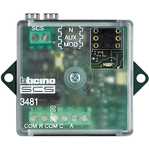 Modulo interfaccia per ricevere segnali allarmi provenienti da sensori allarmi tecnici
