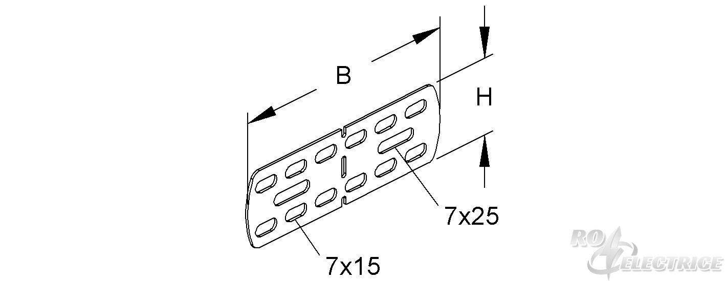 Universalverbinder, 44x135 mm, Stahl, feuerverzinkt DIN EN ISO 1461, inkl. Zubehör