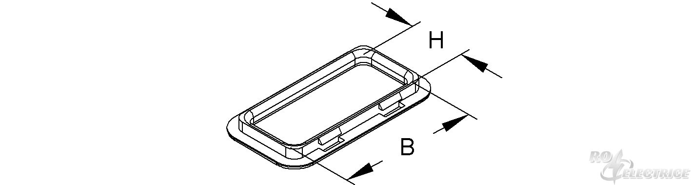 Kabelschutzring, mit UV-Schutz, 14,5x58 mm, Kunststoff, Polypropylen, Farbe schwarz