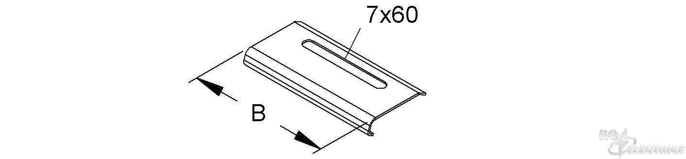 Kantenschutzblech, Breite 92 mm, Stahl, feuerverzinkt DIN EN ISO 1461, inkl. Zubehör