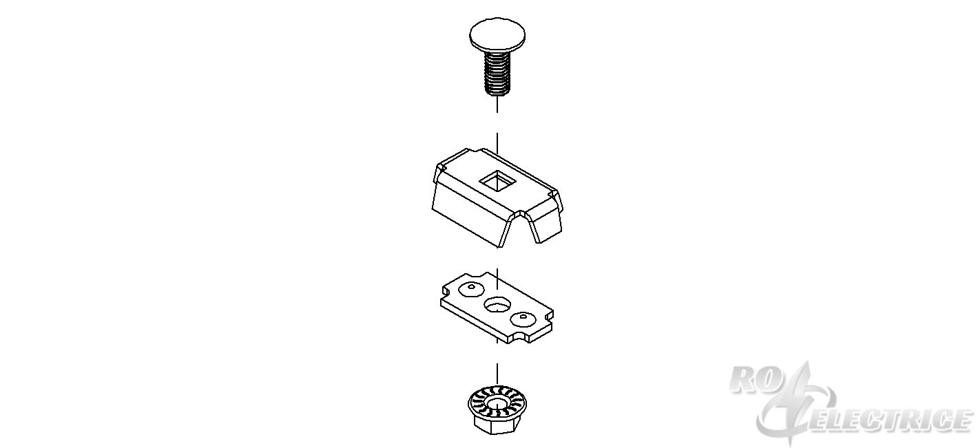 Universalverbinder, zweiteilig, Stahl, feuerverzinkt DIN EN ISO 1461, inkl. Zubehör