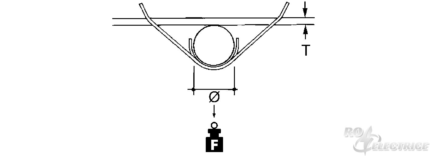 E-KLIPS, Rohr-Gewinde-Flansch-Klemme, t=3-13 mm, Stahl, mechanisch verzinkt/passiviert