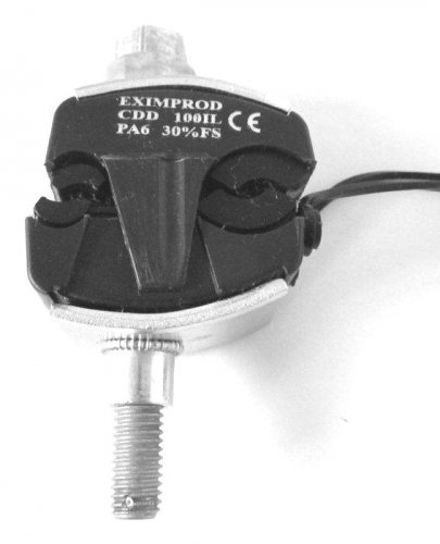 Conector unipolar de derivatie cu dinti pentru cabluri de joasa tensiune autoportante