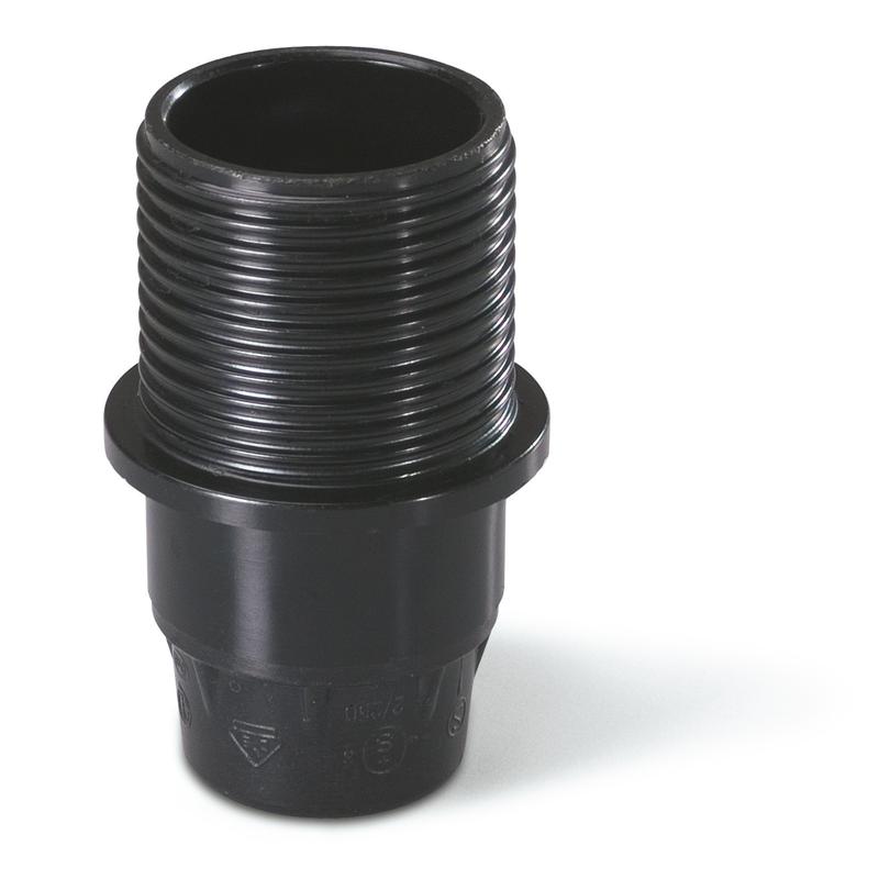 LAMPHOLDER E14 THREADED PLASTIC ENTRY BLACK