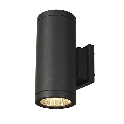 ENOLA_C OUT UP-DOWN wl, round, anthracite, 9W LED, 3000K