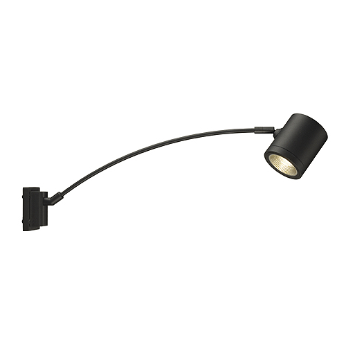 ENOLA_C CURVED display lamp, round ,anthracite,9W LED, 3000K