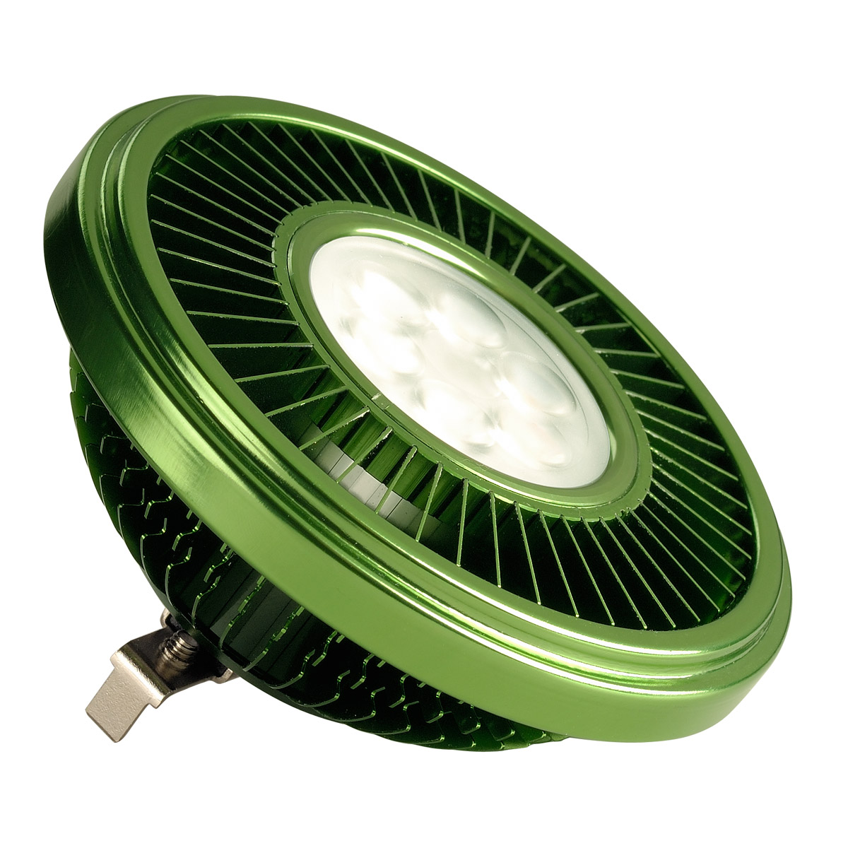 LED AR111, verde, 19,5W, 30°, 2700K, d
