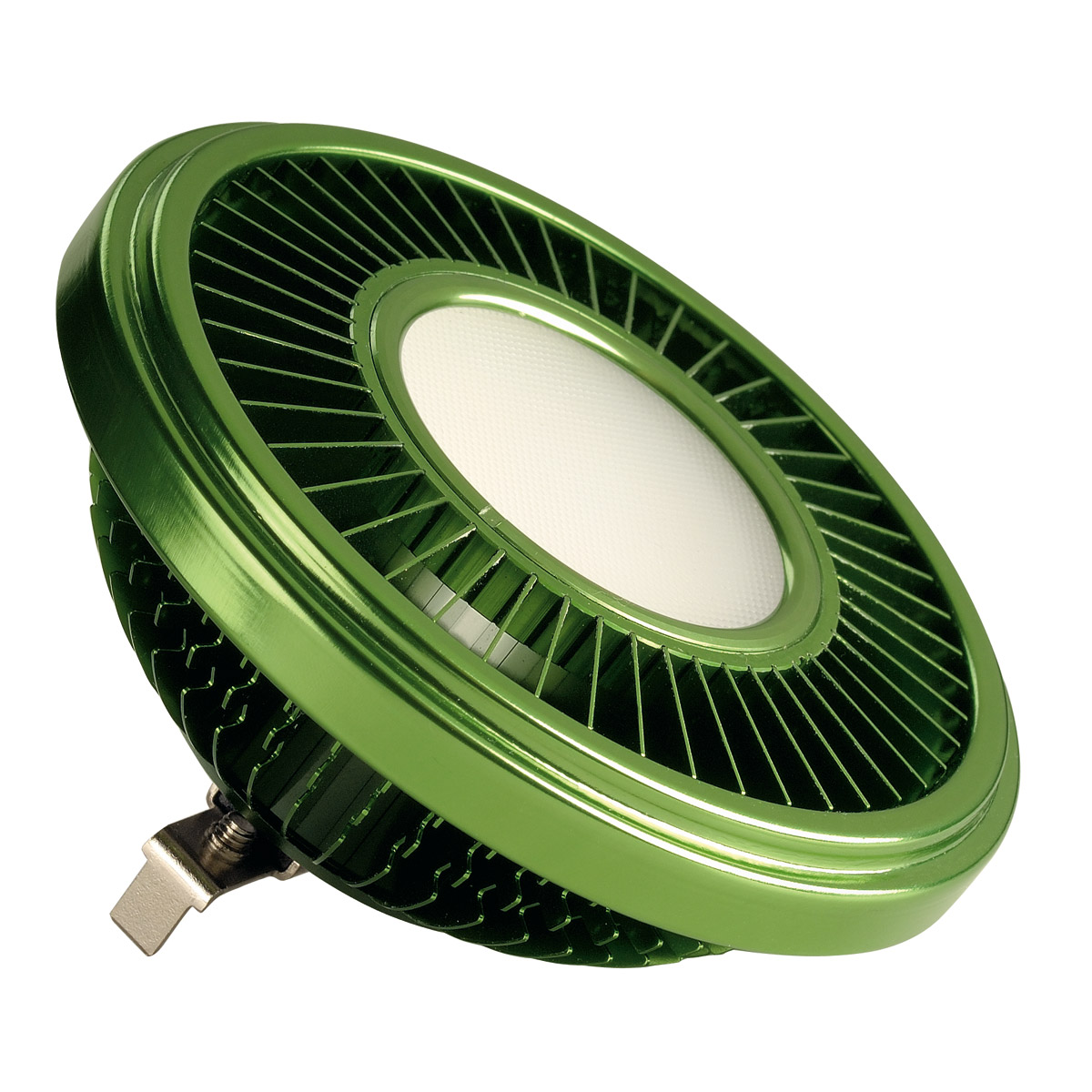 LED AR111, verde, 19,5W, 140°, 2700K, d