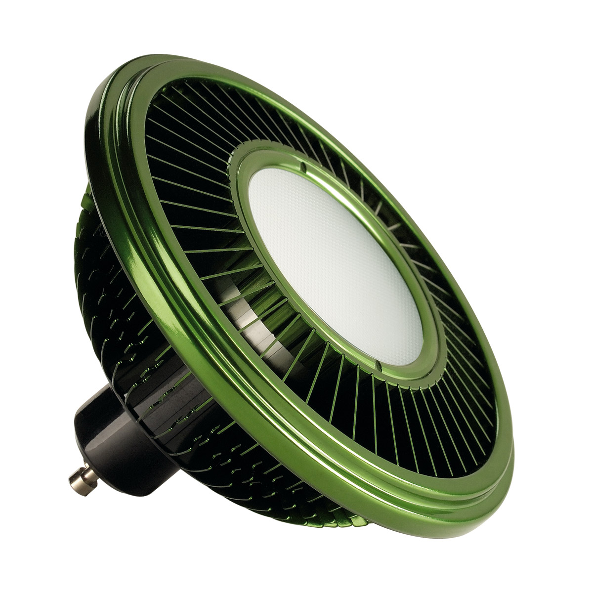 LED ES111, verde, 15W, 140°, 2700K