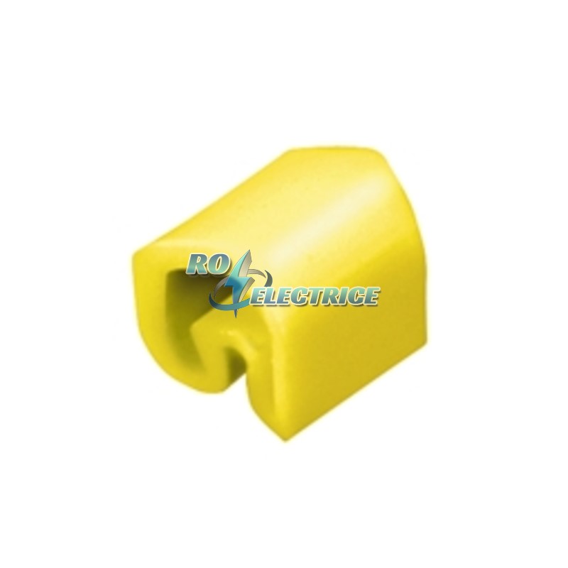CLI C 02-3 GE NE MP; Conductor markers, 3 x 3.5 mm, PVC, soft, without Cadmium, Colour: Yellow