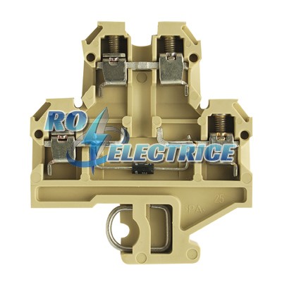 DK 4/32 1D CSA GET.SCH.; SAK Series, Component terminal, Double-tier terminal, Rated cross-section: 4 mm?, Screw connection, 