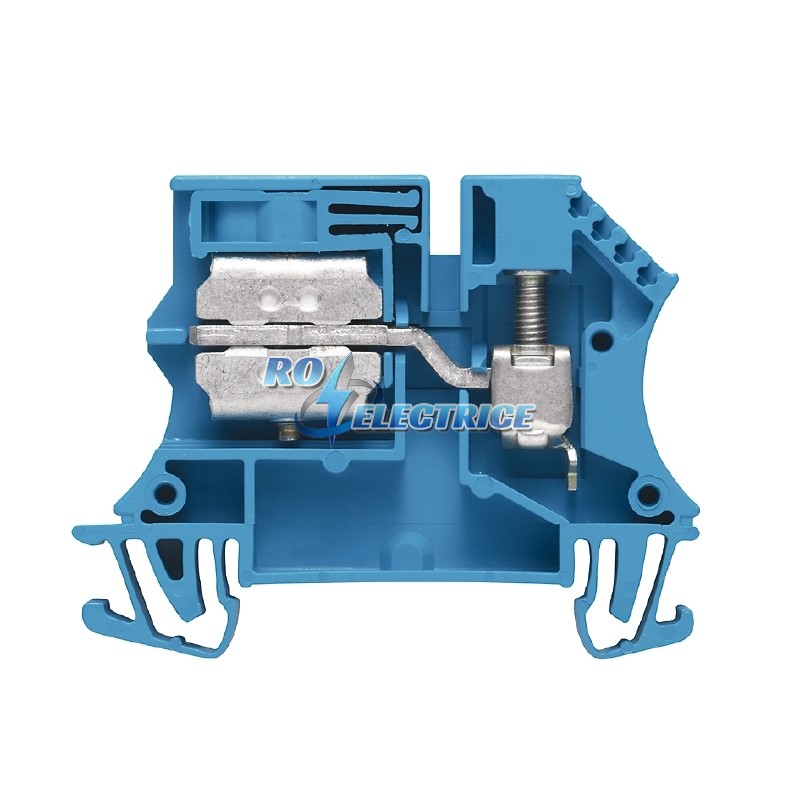 WNT 6 10X3; W-Series, Neutral conductor disconnect terminal, Rated cross-section: 6 mm?, Busbar connection, Direct mounting