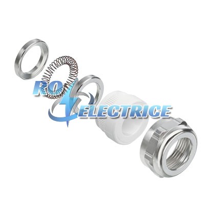 VG 21 HQ EMV68 11-15.5; Heavy Duty Connectors, Accessories, cable glands, Brass, nickel-plated