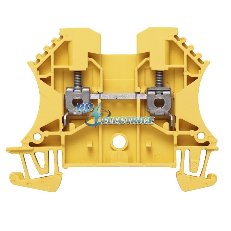 WDU 2.5 GE; W-Series, Feed-through terminal, Rated cross-section: 2.5 mm?, Screw connection, Direct mounting