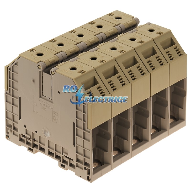 WDU 120/150/5; W-Series, Feed-through terminal, Rated cross-section: 120 mm?, Screw connection, Direct mounting