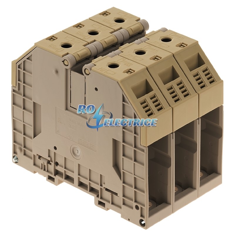 WDU 70/95/3; W-Series, Feed-through terminal, Rated cross-section: 95 mm?, Screw connection, Direct mounting