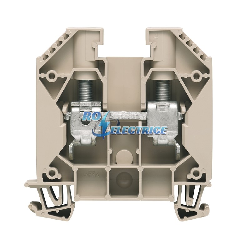 WDU 16/ZA; W-Series, Feed-through terminal, Rated cross-section: 16 mm?, Screw connection, Direct mounting