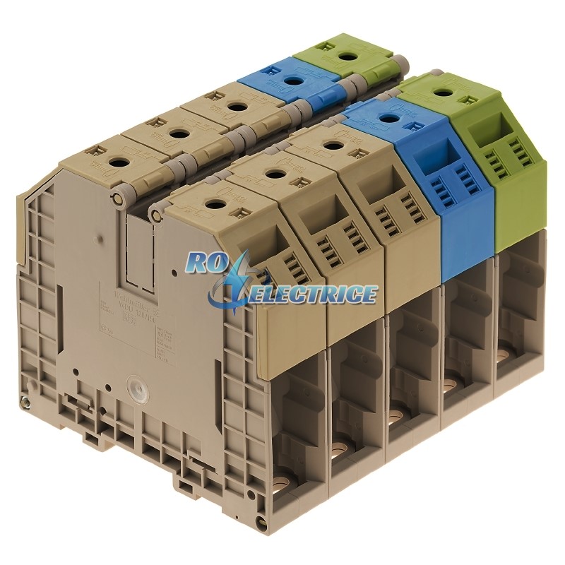 WDU 120/150/5 N; W-Series, Feed-through terminal, Rated cross-section: 120 mm?, Screw connection, Direct mounting