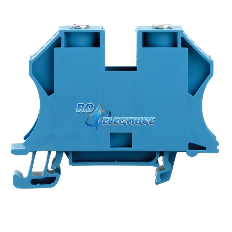 WDU 35N BL; W-Series, Feed-through terminal, Rated cross-section: 35 mm?, Screw connection, Direct mounting, Blue