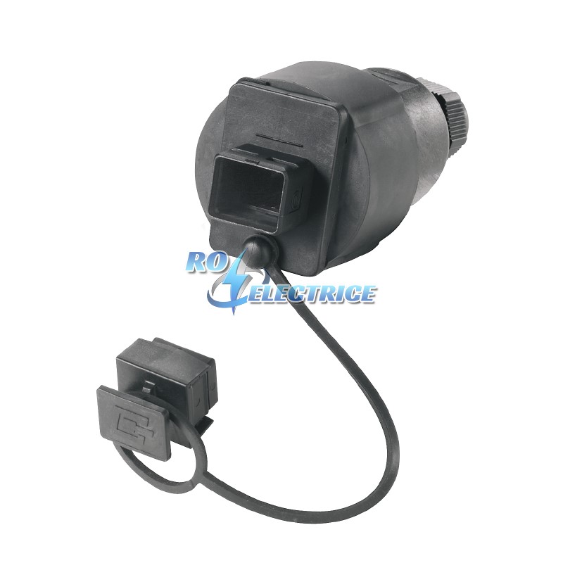 IE-CC-V04P; Coupling, IP 67, Variant 4 to IEC 61076-3-106