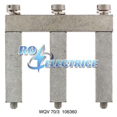 WQV 70/95/3; W-Series, Accessories, Cross-connector, For the terminals, No. of poles: 3