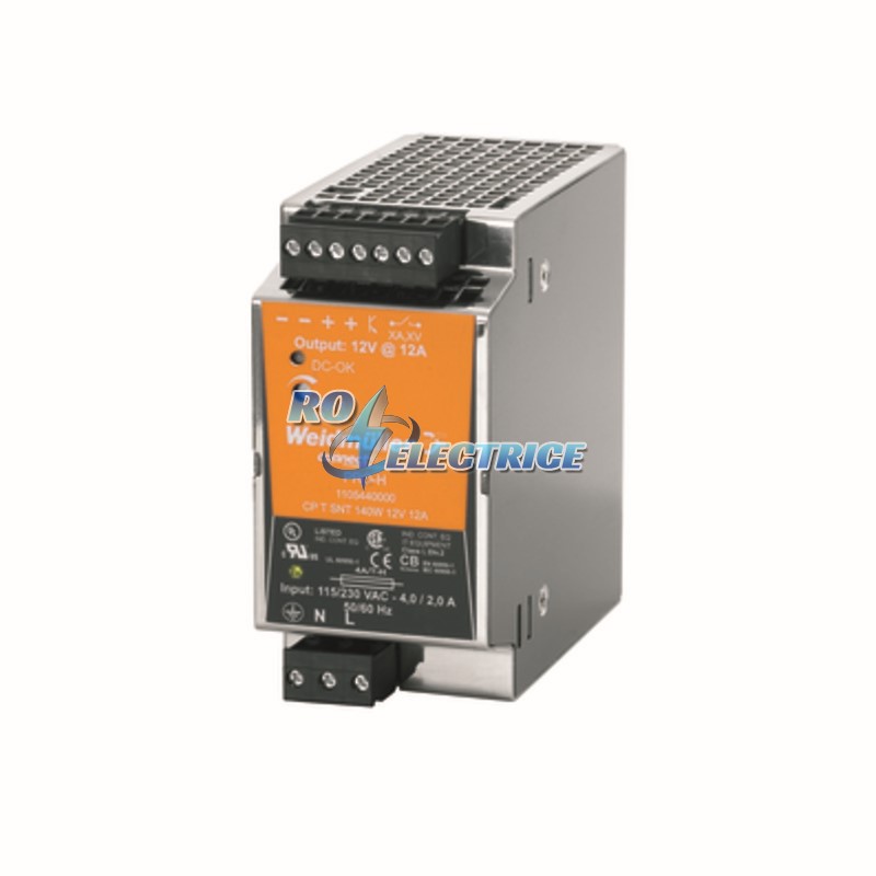 CP T SNT 140W 12V 12A; Power supply, switch-mode power supply unit
