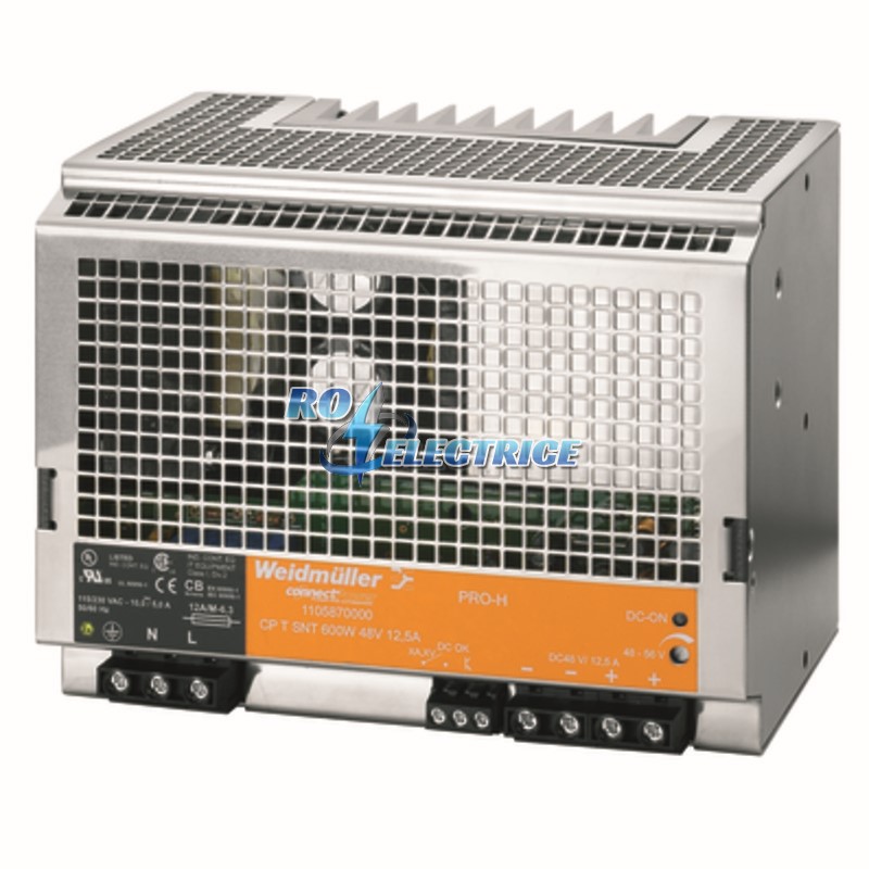 CP T SNT 600W 48V 12,5A; Power supply, switch-mode power supply unit