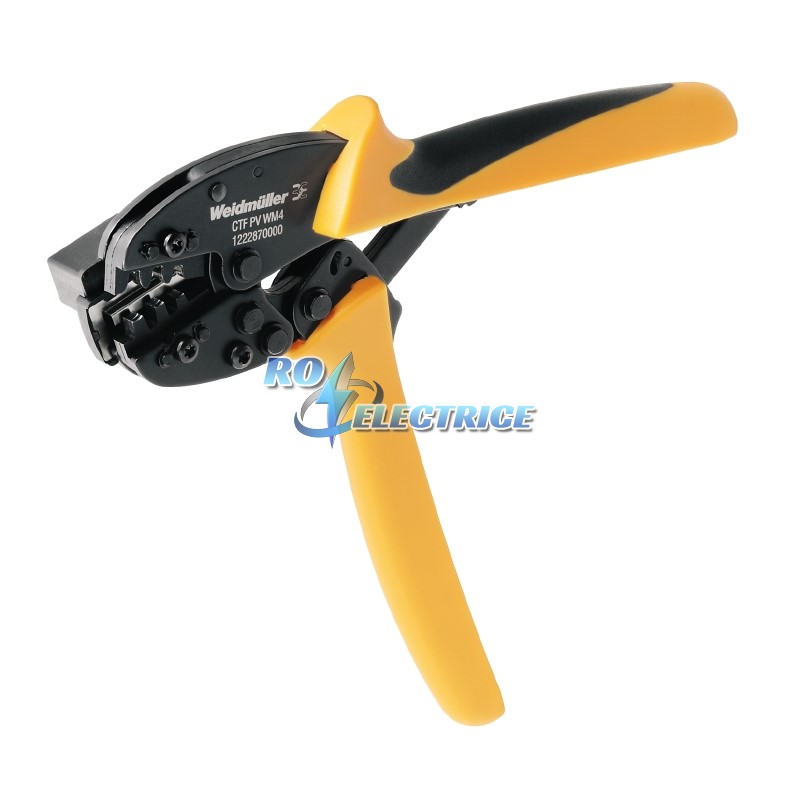 CTF PV WM4; Crimping tool, Crimping tool for photovoltaic contacts, 2.5mm?, 6mm?, 