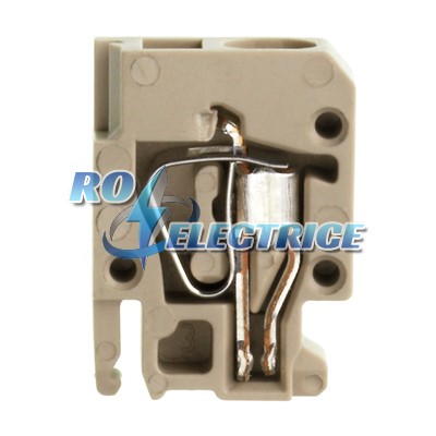 ZVL 1.5 INV; Z-series, Plug-in connector, Rated cross-section: 1.5 mm?, Tension clamp connection, Wemid, Dark Beige, 