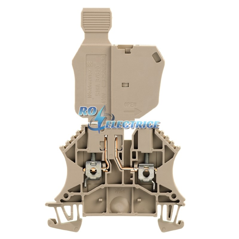 WTR 2.5/SI; W-Series, Fuse terminal, Rated cross-section: 2.5 mm?, Screw connection, 
