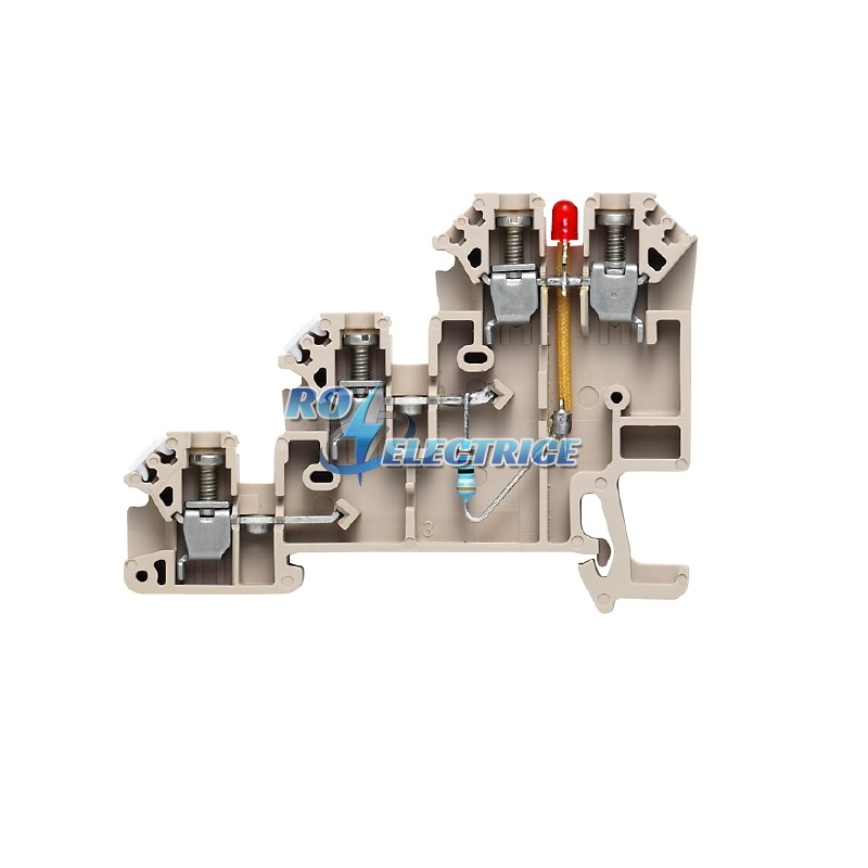DLI 2.5/LD-RT/PNP +- DB; W-Series, Initiator/actuator terminal, Rated cross-section: 2.5 mm?, Screw connection, Direct mounting