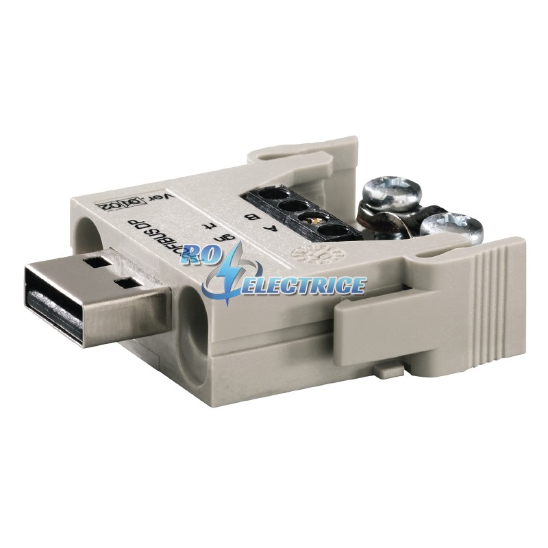 HDC CM BUS 2SS PBDP; Heavy Duty Connectors, HDC insert, ConCept module