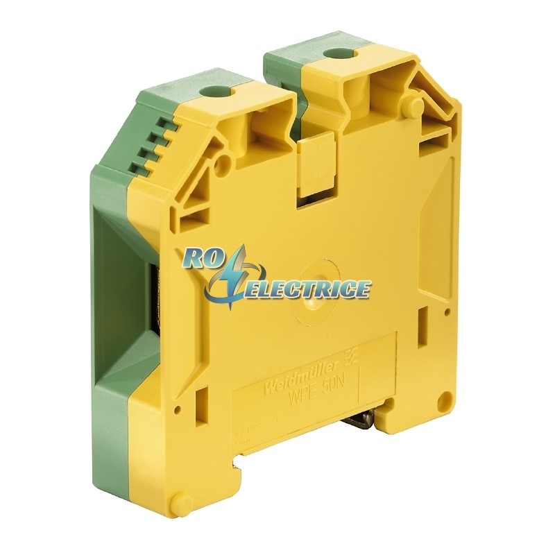 WPE 50N; W-Series, PE terminal, Rated cross-section: 50 mm?, Screw connection, Direct mounting
