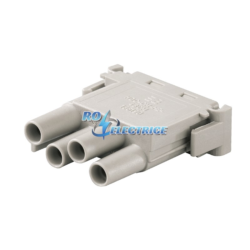 HDC CM HE 4 FC; Heavy Duty Connectors, HDC insert, ConCept module