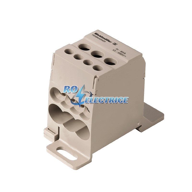 WPDB 16/6 3/4; W-Series, Distribution block, Rated cross-section: 16 mm?, Screw connection, 