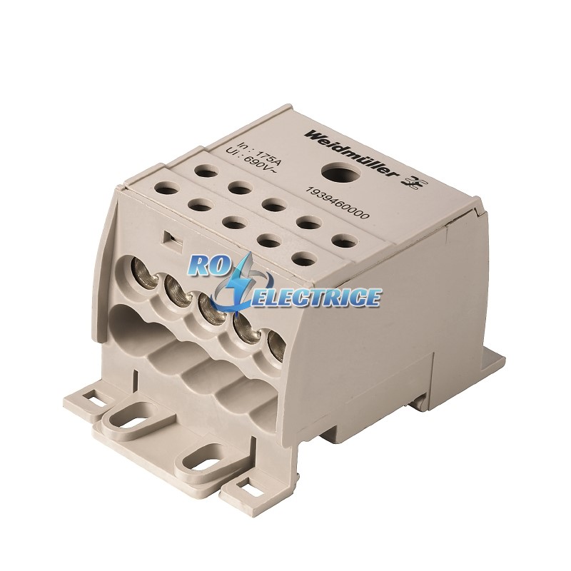 WPDB 70/16 1/10; W-Series, Distribution block, Rated cross-section: 70 mm?, Screw connection, 