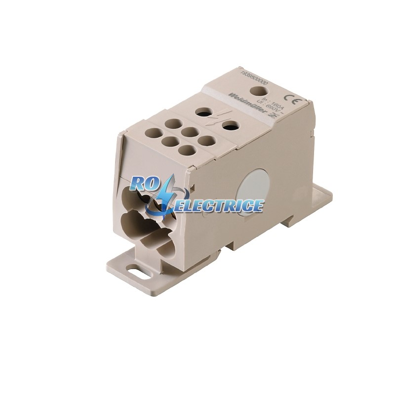 WPDB 70/16 1/6; W-Series, Distribution block, Rated cross-section: 70 mm?, Screw connection, 
