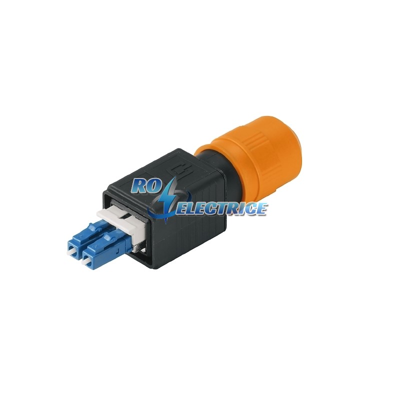 IE-PS-V04P-2LC-SM; FO connector, Variant 4, LC-Duplex single-mode, IP 67