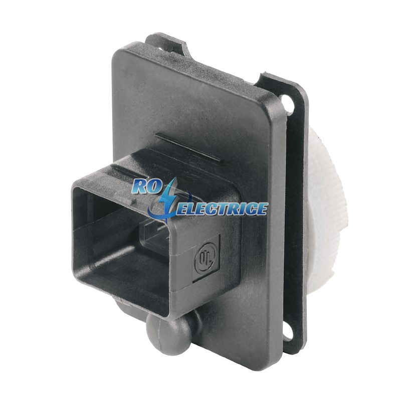 IE-BH-V04P; Empty enclosure, Flange-mounted housing, Variant 4 to IEC 61076-3-106, IP 67