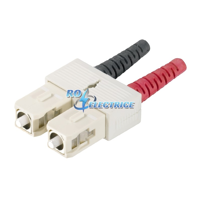 IE-PS-SCD-MM; FO connector, Plug SC duplex, multimode, IP 20