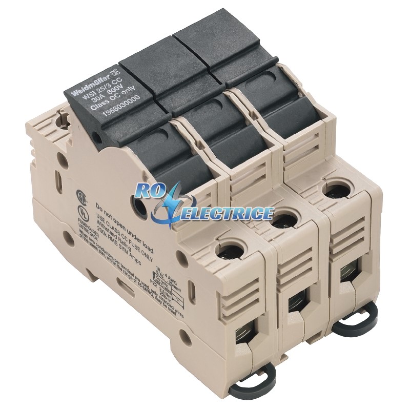 WSI 25/3  CC; W-Series, Fuse terminal, Rated cross-section: 25 mm?, Screw connection, 