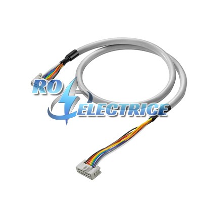 FBK 10/100 RK; Pre-assembled cable, FBK, CONECTOR CABLE PLANO HE10 10P