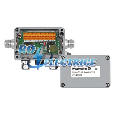 FBCon PA CG 2way Limiter; Standard distributor with current limiting, 2-channel distributor LIMITER, IP 66
