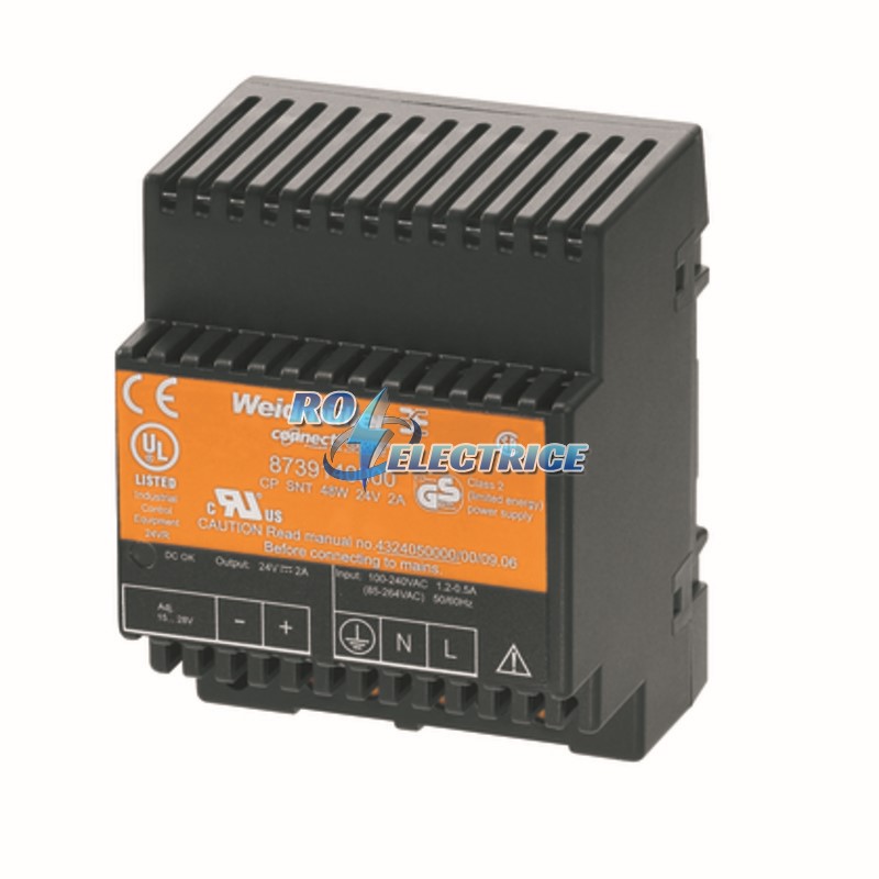 CP SNT 48W 24V 2A; Power supply, switch-mode power supply unit