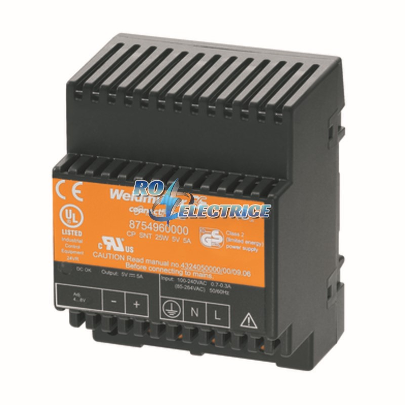 CP SNT 25W 5V 5A; Power supply, switch-mode power supply unit