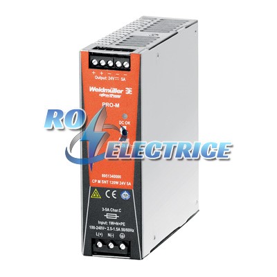 CP M SNT 120W 24V 5A; Power supply, switch-mode power supply unit