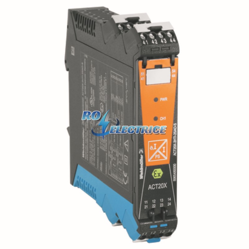 ACT20X-2HTI-2SAO-S; ACT20X, EX signal isolating converter, 2-channel version, 