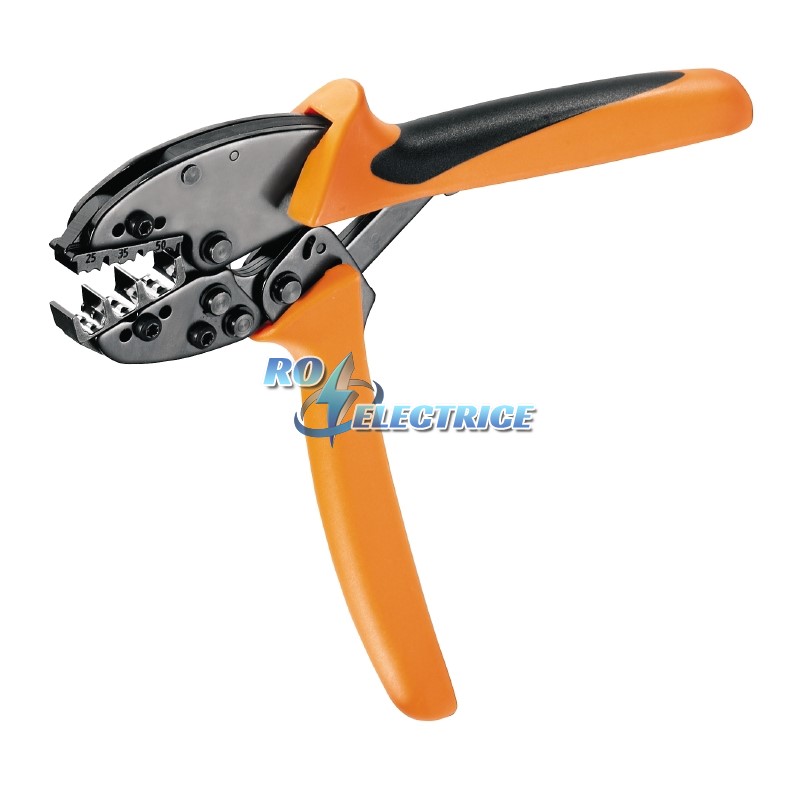 PZ 50; Crimping tool, Crimping tool for wire-end ferrules, 25mm?, 50mm?, Indent crimping