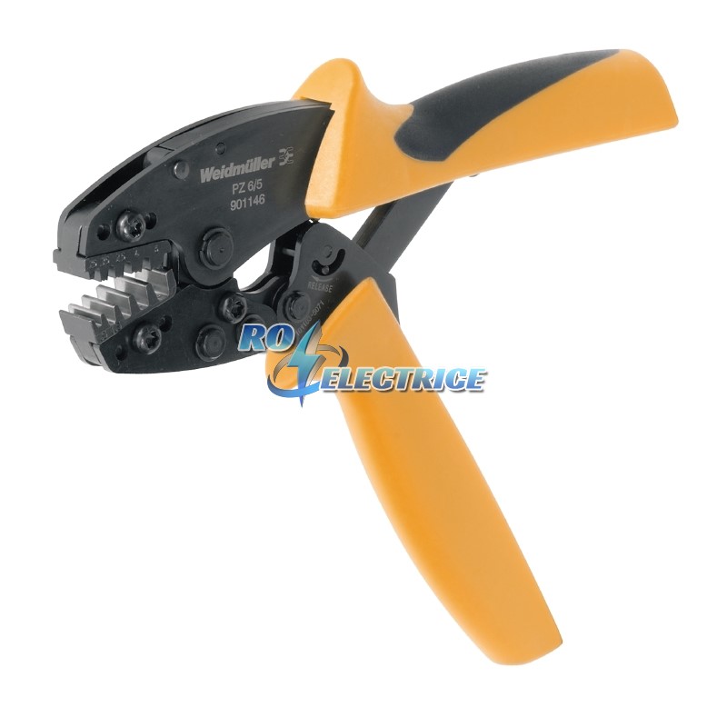PZ 6/5; Crimping tool, Crimping tool for wire-end ferrules, 0.25mm?, 6mm?, Trapezoidal indentation crimp